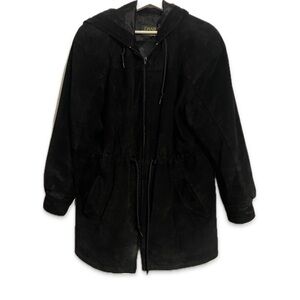 Vintage Danier Suede Parka Size L